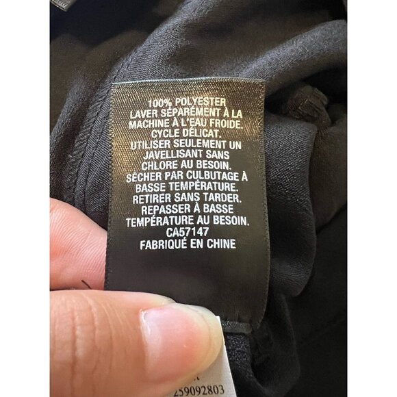 Mossimo Jumpsuit Ebony Size Medium Career Professional Preppy Beach Travel Light - Picture 13 of 16